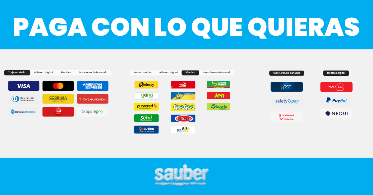 sauber [página web] banner principal